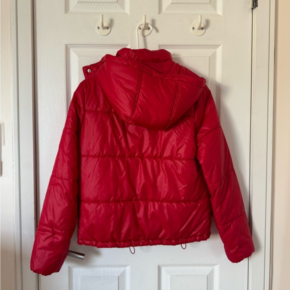 Red Puffer Jacket - Picture 2 of 3